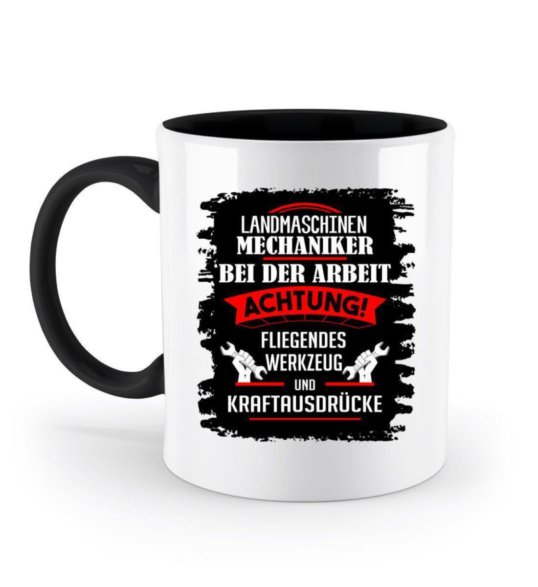 Mechaniker Kraftausdrücke · Keramik Tasse zweifarbig-Keramik Tasse Zweifarbig-Black-330ml-Agrarstarz