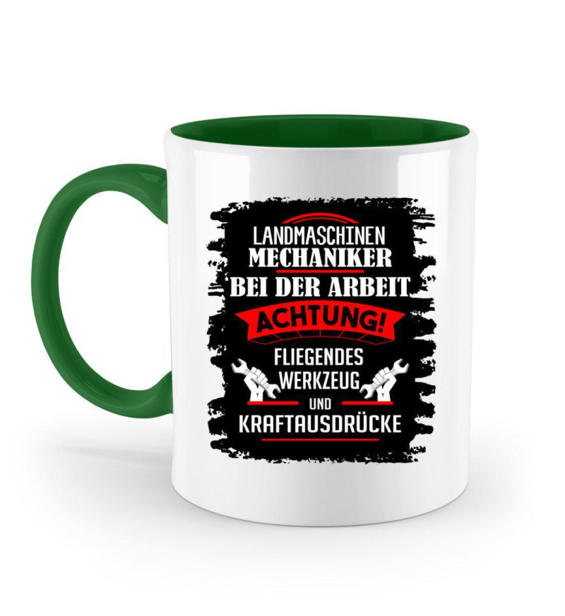 Mechaniker Kraftausdrücke · Keramik Tasse zweifarbig-Keramik Tasse Zweifarbig-Irish Green-330ml-Agrarstarz
