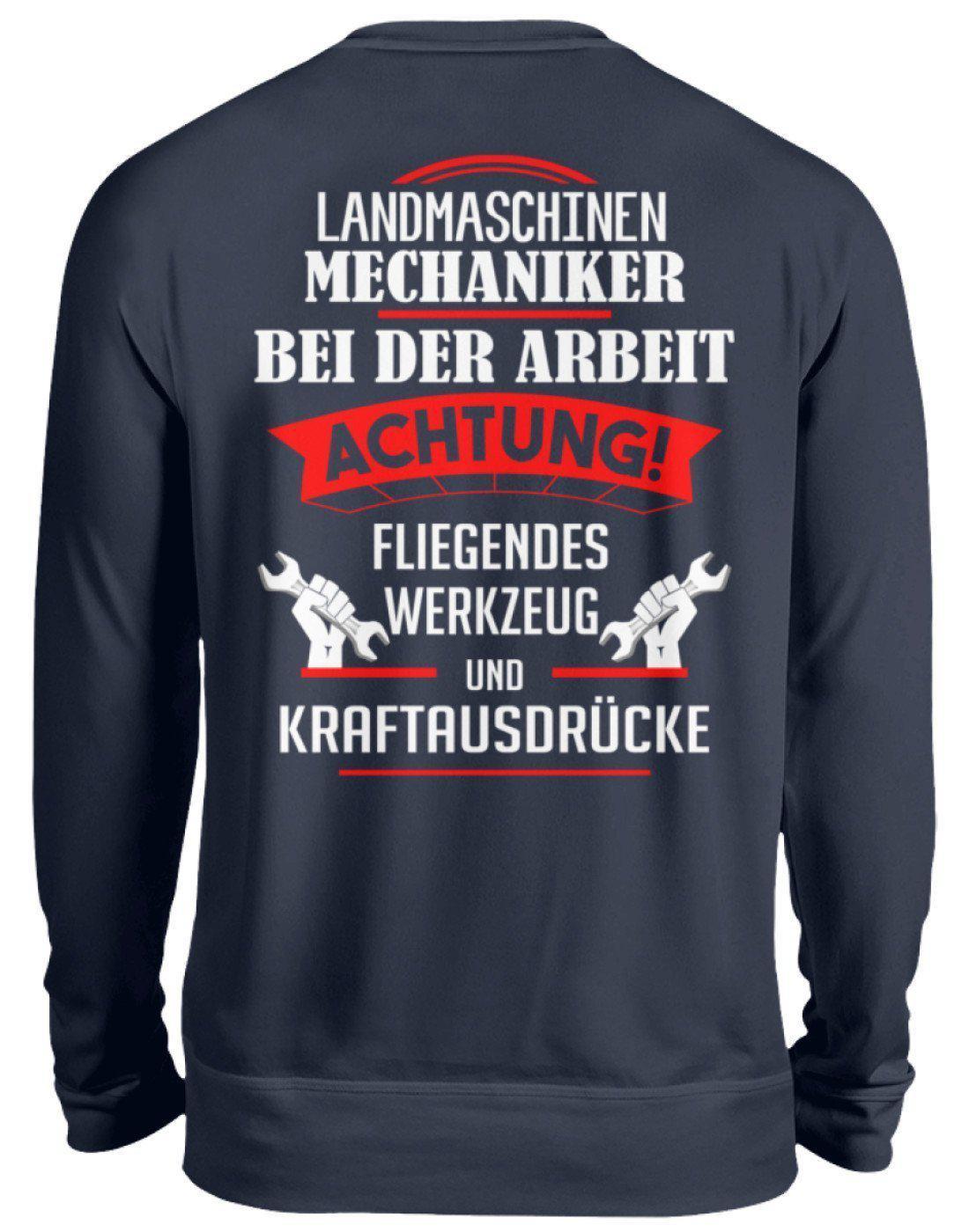 Mechaniker Kraftausdrücke · Unisex Sweatshirt Pullover-Unisex Sweatshirt-Oxford Navy-S-Agrarstarz