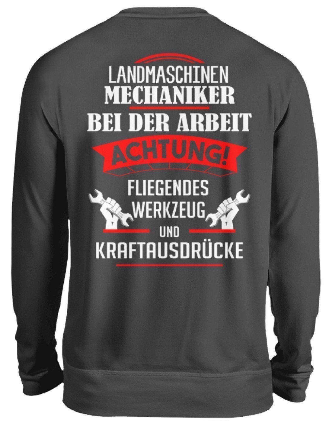 Mechaniker Kraftausdrücke · Unisex Sweatshirt Pullover-Unisex Sweatshirt-Storm Grey (Solid)-S-Agrarstarz