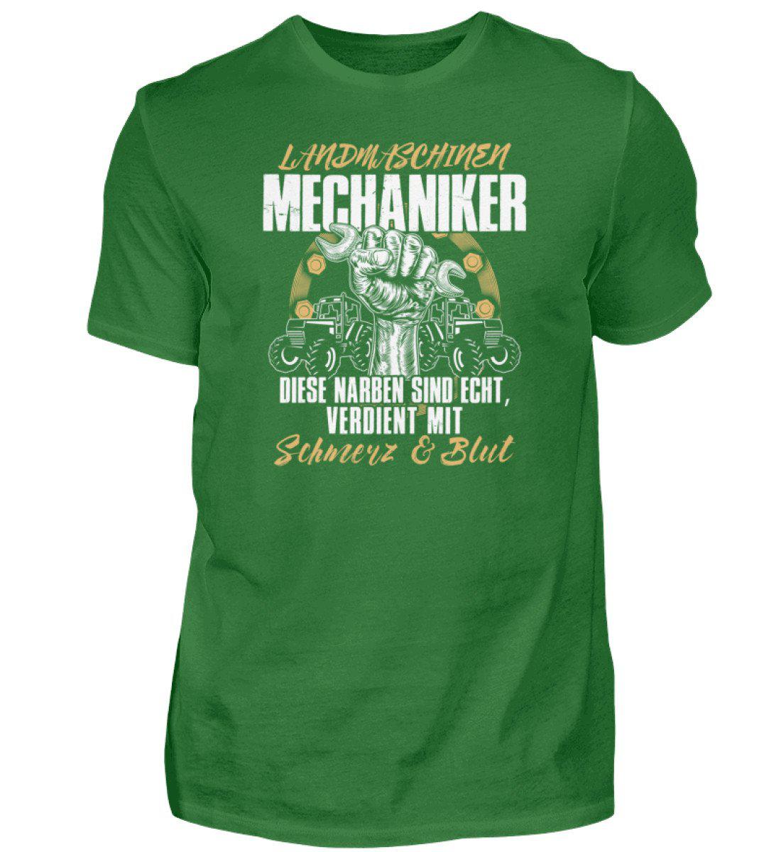 Mechaniker Narben · Herren T-Shirt-Herren Basic T-Shirt-Kelly Green-S-Agrarstarz
