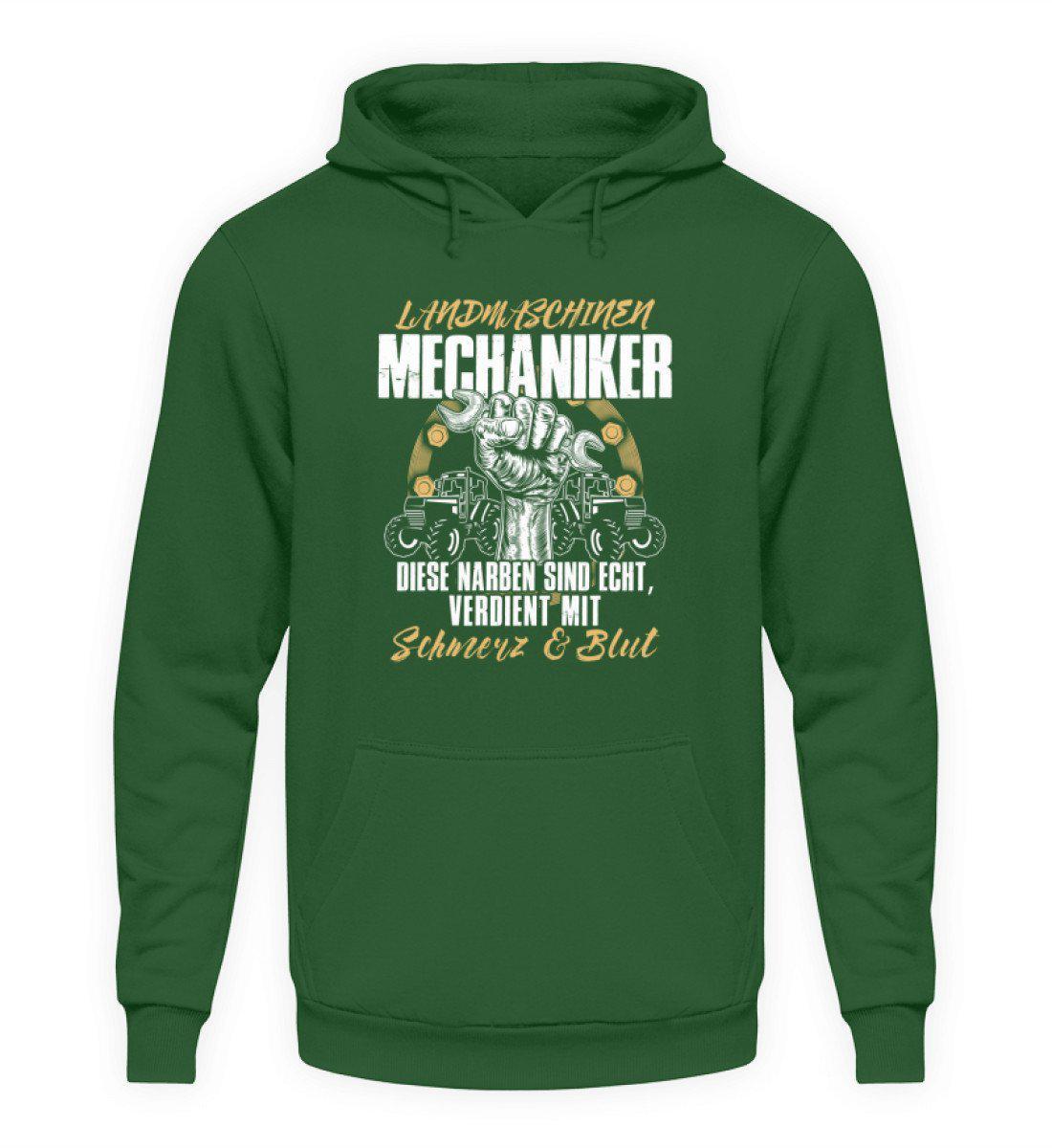 Mechaniker Narben · Unisex Kapuzenpullover Hoodie-Unisex Hoodie-Bottle Green-L-Agrarstarz