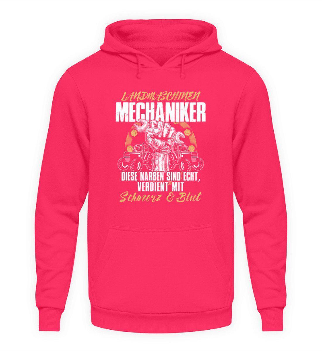 Mechaniker Narben · Unisex Kapuzenpullover Hoodie-Unisex Hoodie-Hot Pink-L-Agrarstarz