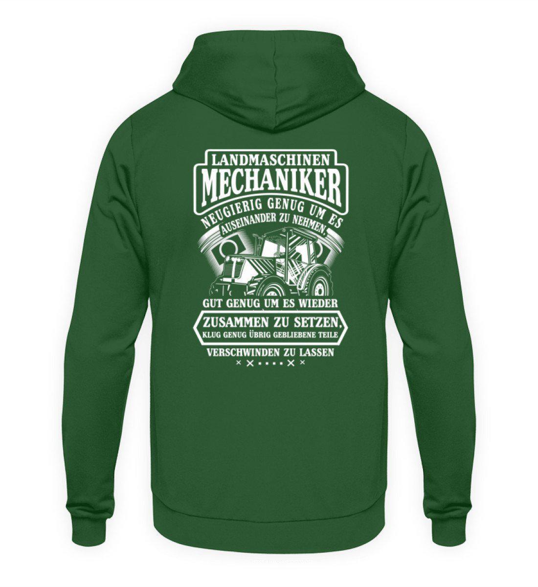 Mechaniker Neugierig · Unisex Kapuzenpullover Hoodie-Unisex Hoodie-Bottle Green-S-Agrarstarz