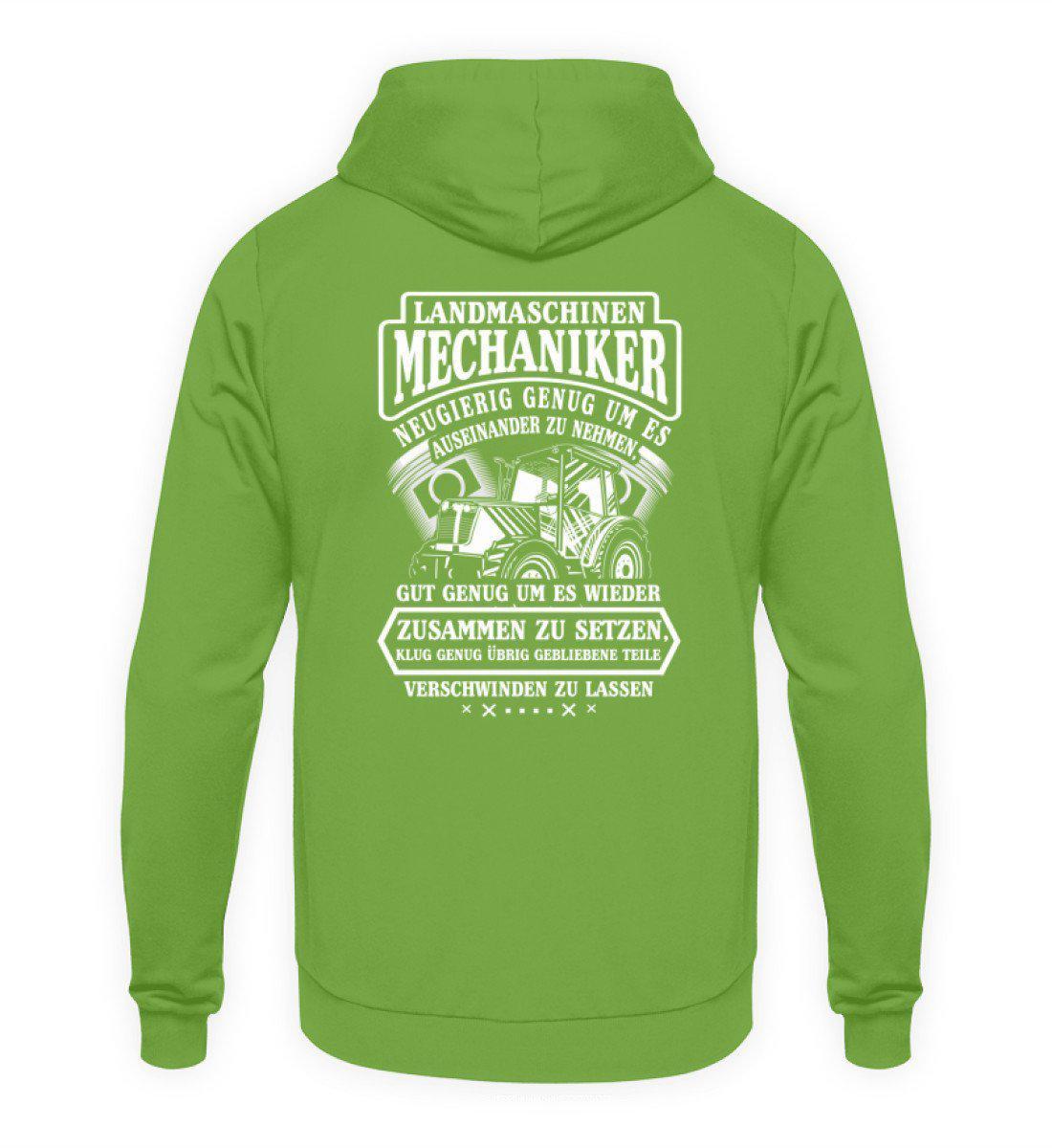 Mechaniker Neugierig · Unisex Kapuzenpullover Hoodie-Unisex Hoodie-LimeGreen-S-Agrarstarz