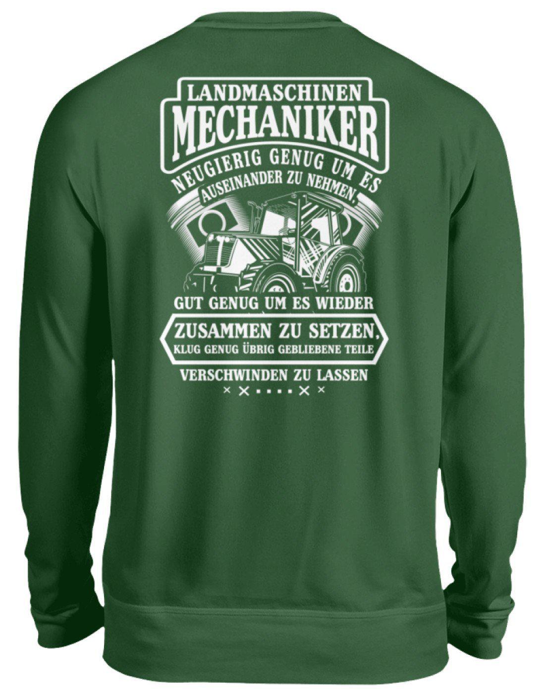 Mechaniker Neugierig · Unisex Sweatshirt Pullover-Unisex Sweatshirt-Bottle Green-S-Agrarstarz