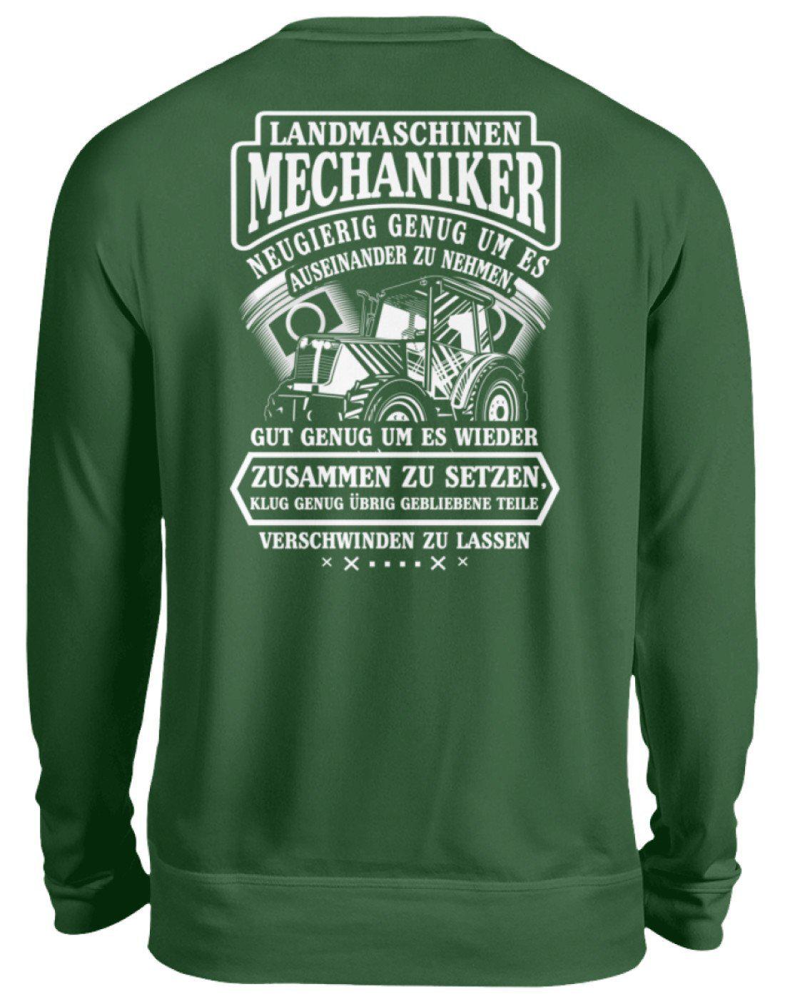 Mechaniker Neugierig · Unisex Sweatshirt Pullover-Unisex Sweatshirt-Bottle Green-S-Agrarstarz