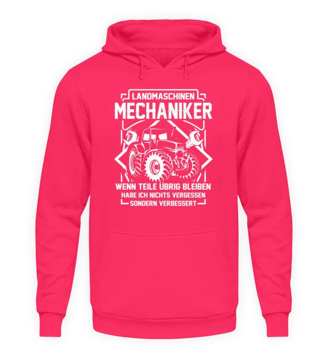 Mechaniker Teile · Unisex Kapuzenpullover Hoodie-Unisex Hoodie-Hot Pink-L-Agrarstarz