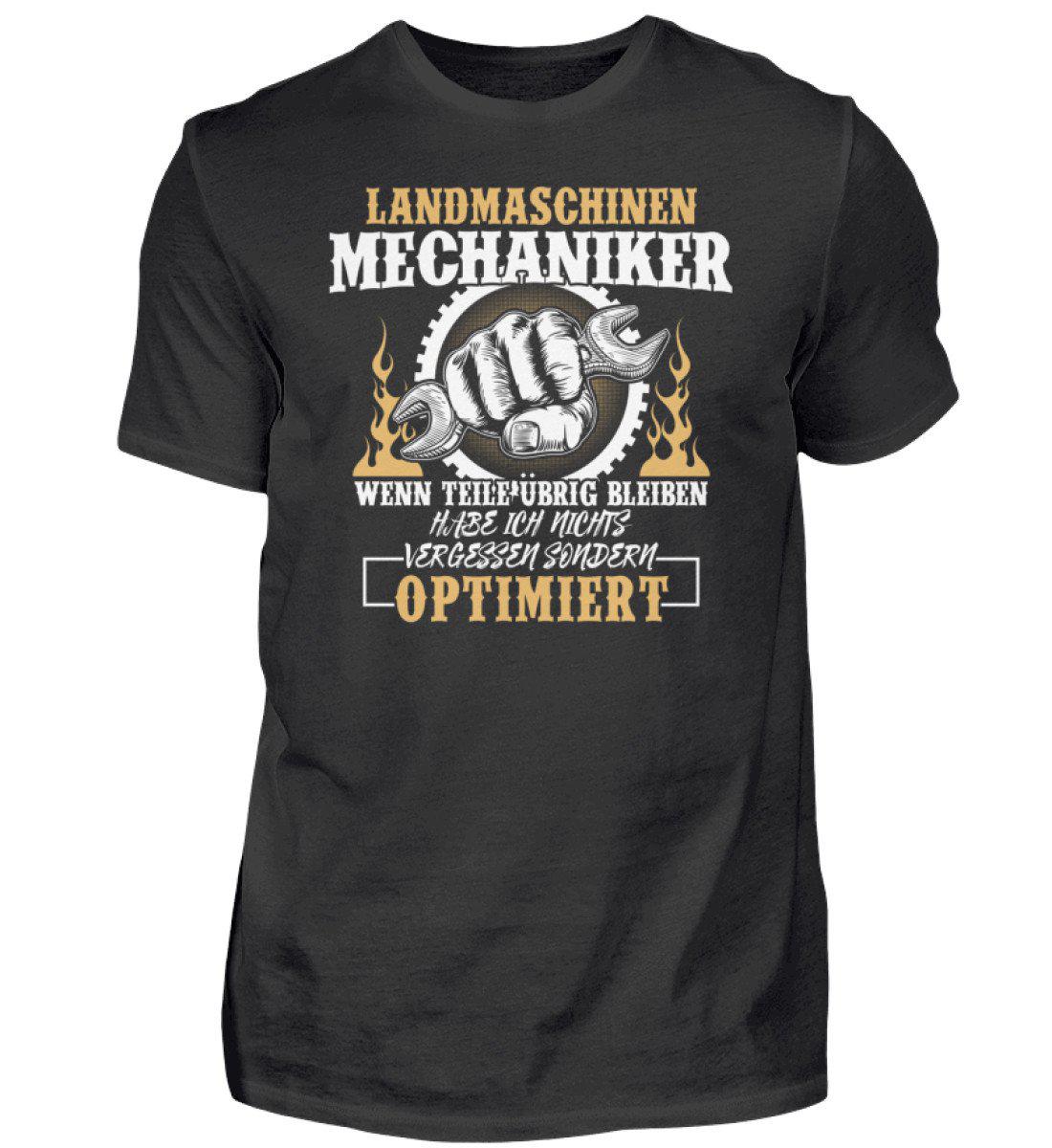 Mechaniker Teile optimiert · Herren T-Shirt-Herren Basic T-Shirt-Black-S-Agrarstarz