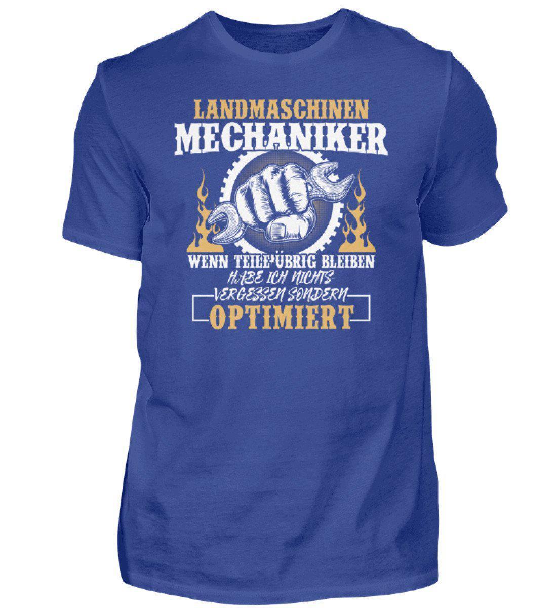 Mechaniker Teile optimiert · Herren T-Shirt-Herren Basic T-Shirt-Royal Blue-S-Agrarstarz