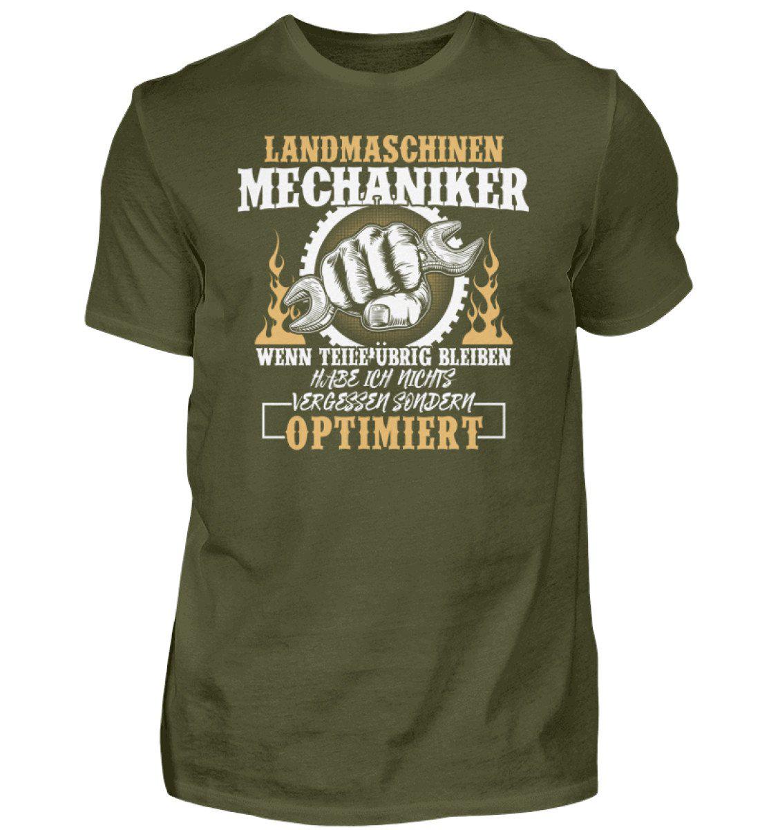 Mechaniker Teile optimiert · Herren T-Shirt-Herren Basic T-Shirt-Urban Khaki-S-Agrarstarz