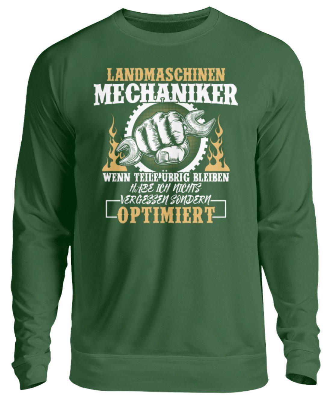 Mechaniker Teile optimiert · Unisex Sweatshirt Pullover-Unisex Sweatshirt-Bottle Green-S-Agrarstarz