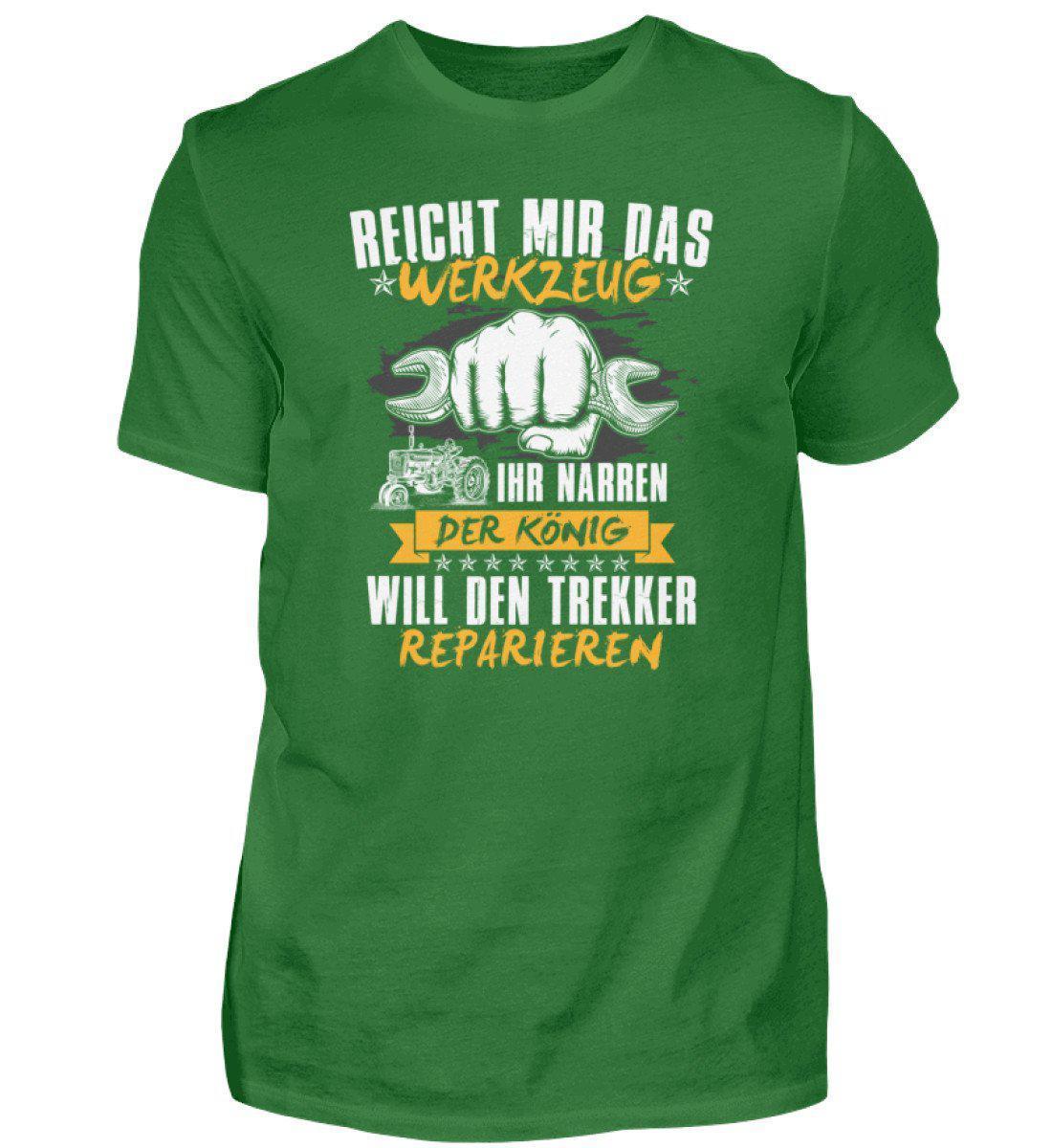 Mechaniker Trekker reparieren · Herren T-Shirt-Herren Basic T-Shirt-Kelly Green-S-Agrarstarz