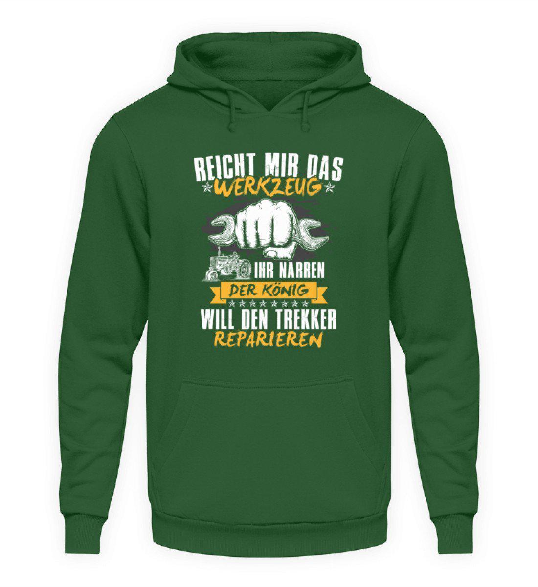 Mechaniker Trekker reparieren · Unisex Kapuzenpullover Hoodie-Unisex Hoodie-Bottle Green-L-Agrarstarz