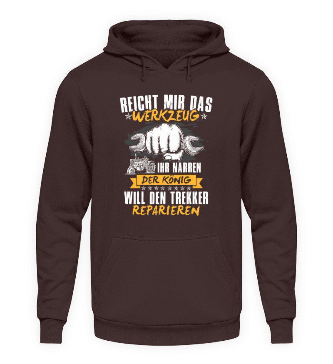 Mechaniker Trekker reparieren · Unisex Kapuzenpullover Hoodie-Unisex Hoodie-Hot Chocolate-L-Agrarstarz