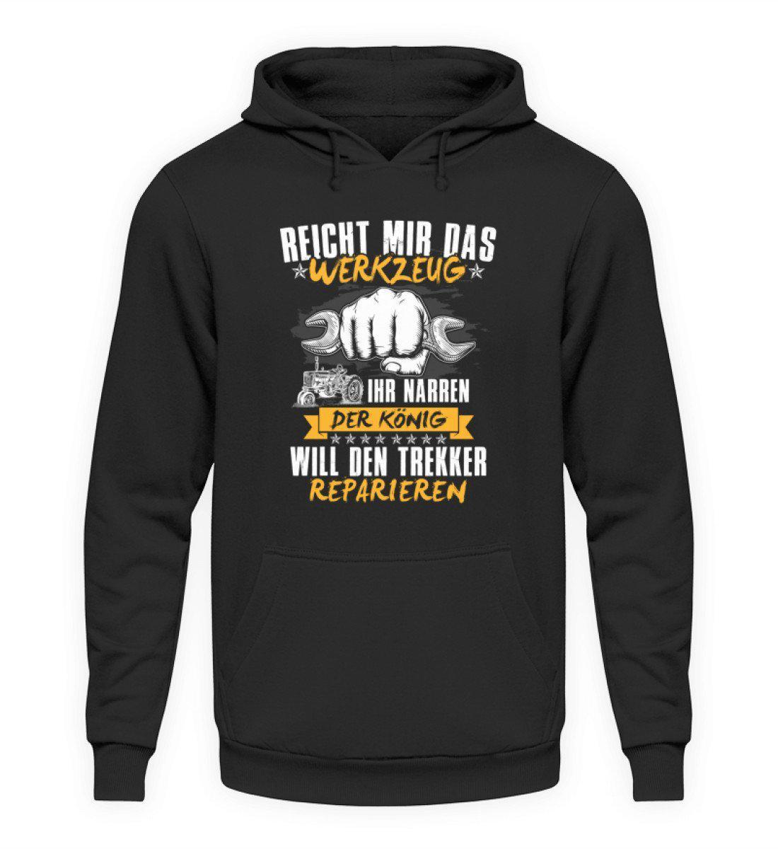 Mechaniker Trekker reparieren · Unisex Kapuzenpullover Hoodie-Unisex Hoodie-Jet Black-L-Agrarstarz