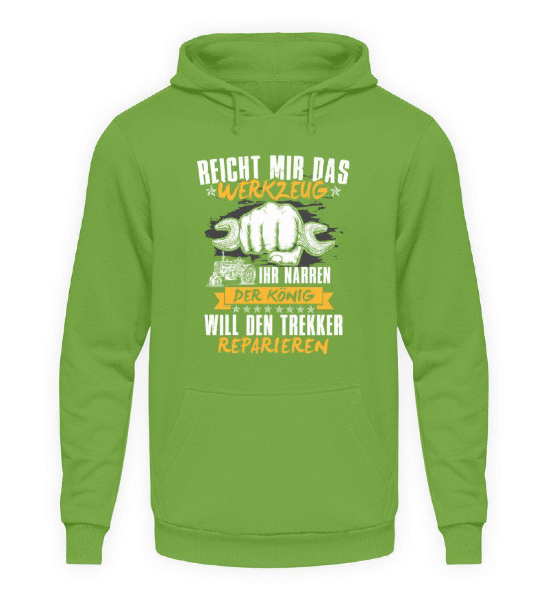 Mechaniker Trekker reparieren · Unisex Kapuzenpullover Hoodie-Unisex Hoodie-LimeGreen-L-Agrarstarz