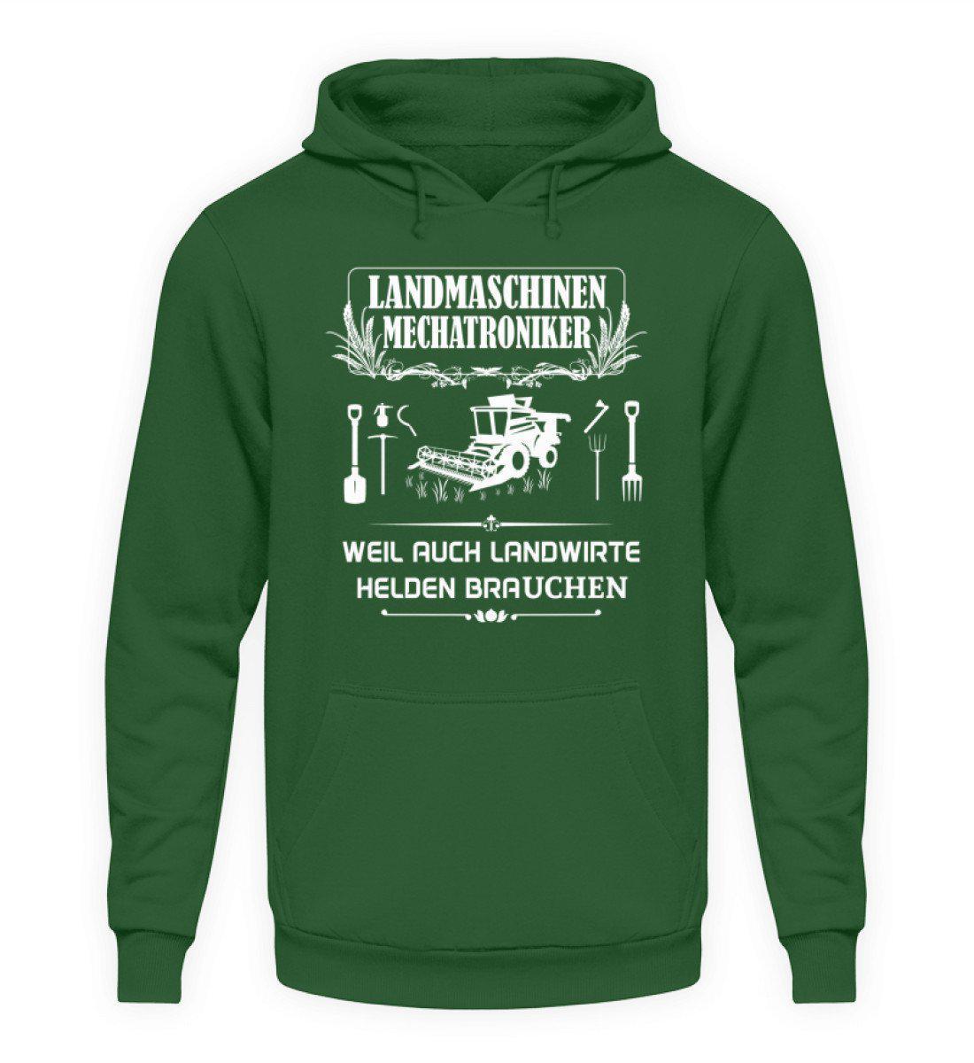 Mechatroniker Landwirte Helden · Unisex Kapuzenpullover Hoodie-Unisex Hoodie-Bottle Green-L-Agrarstarz