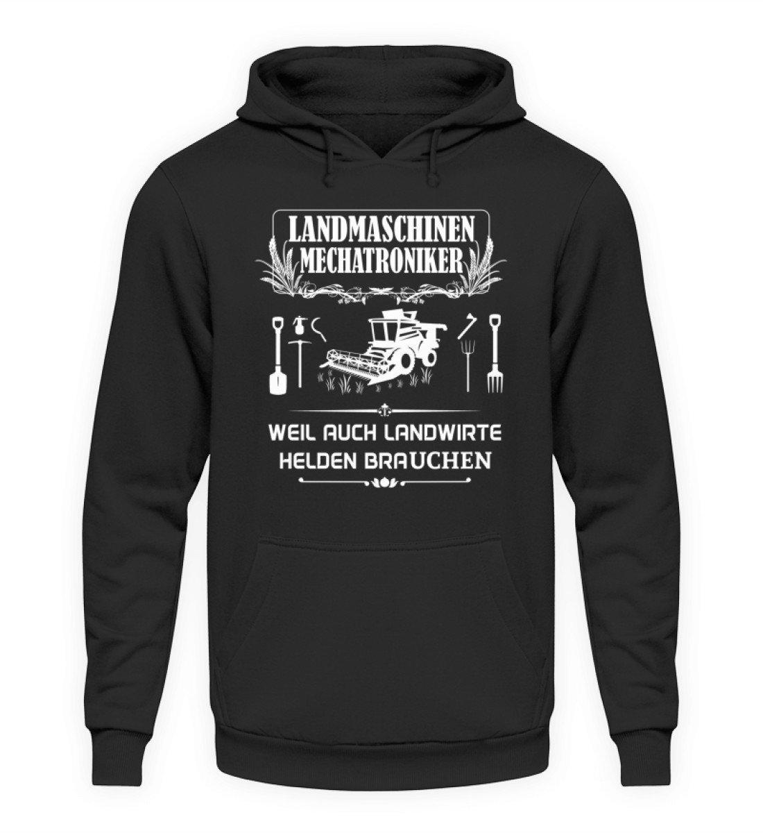 Mechatroniker Landwirte Helden · Unisex Kapuzenpullover Hoodie-Unisex Hoodie-Jet Black-L-Agrarstarz