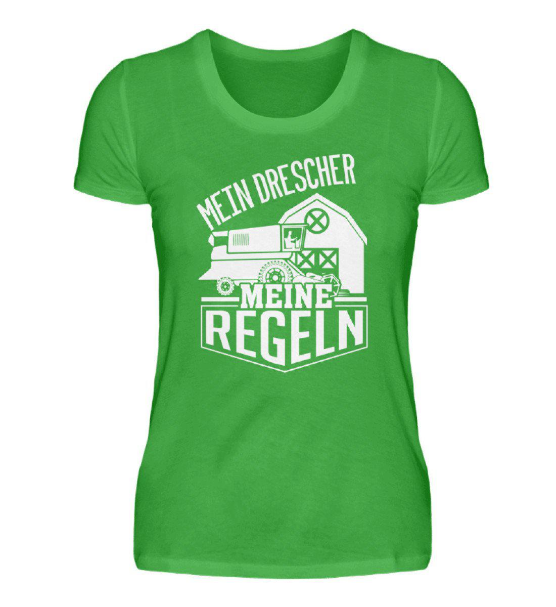 Mein Drescher meine Regeln · Damen T-Shirt-Damen Basic T-Shirt-Agrarstarz