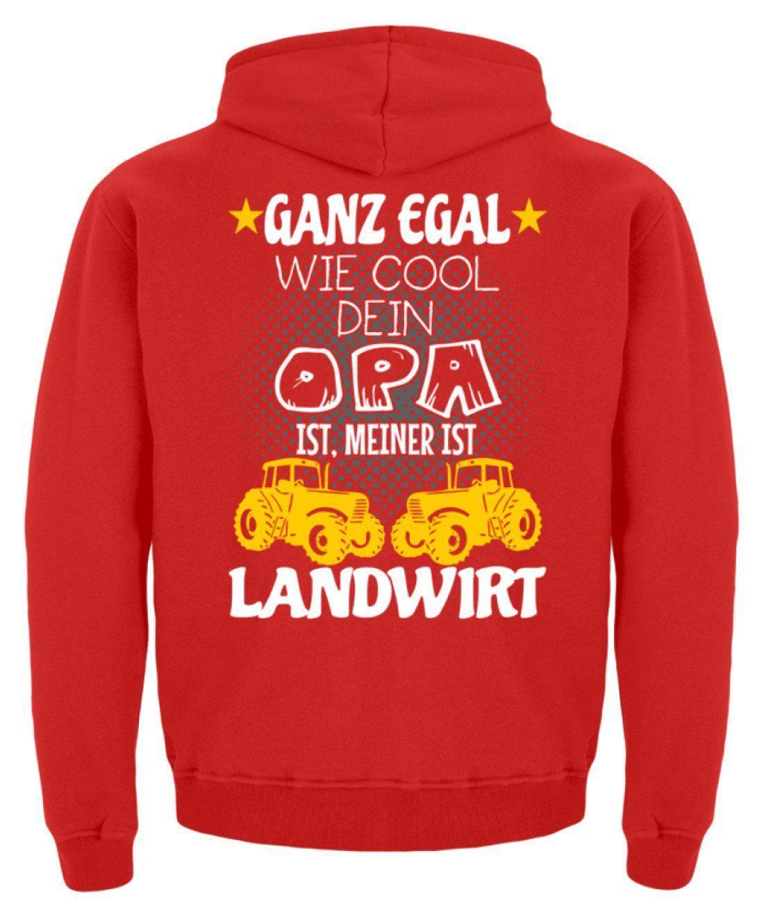 Mein Opa ist Landwirt · Kinder Kapuzenpullover Hoodie-Kinder Hoodie-Agrarstarz