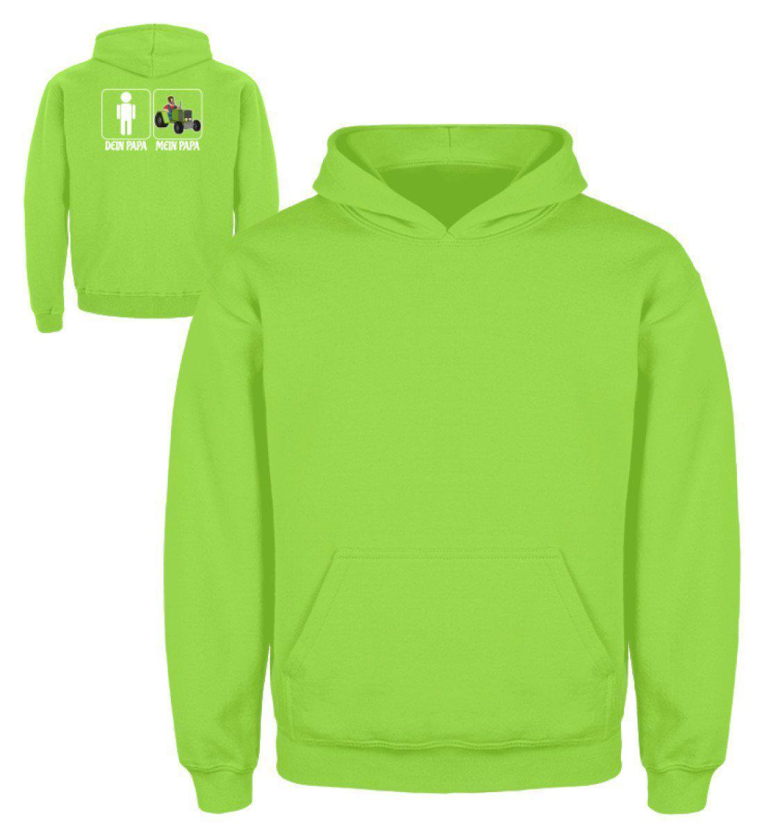 Mein Papa Traktor · Kinder Kapuzenpullover Hoodie-Kinder Hoodie-Agrarstarz