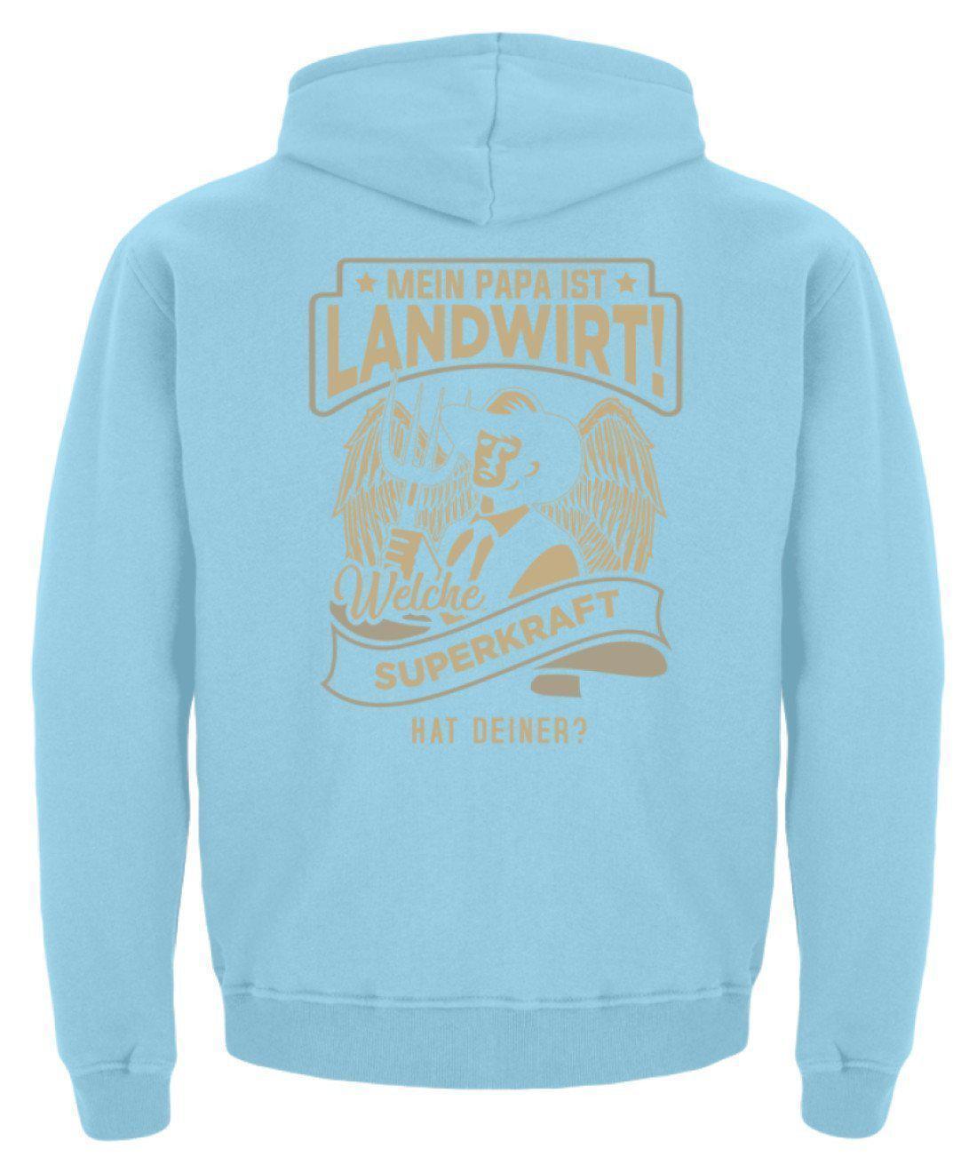 Mein Papa hat Superkraft · Kinder Kapuzenpullover Hoodie-Kinder Hoodie-Agrarstarz