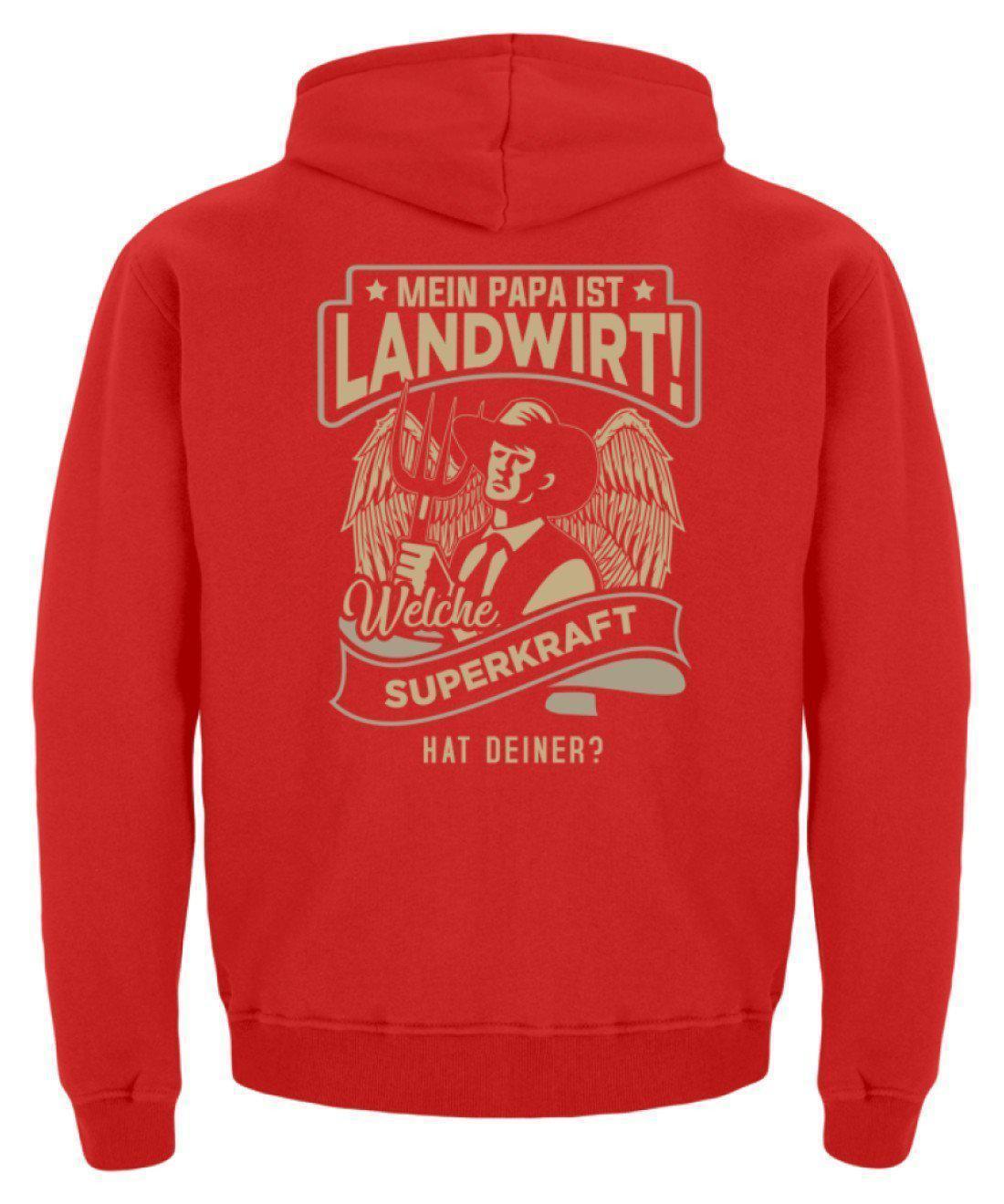 Mein Papa hat Superkraft · Kinder Kapuzenpullover Hoodie-Kinder Hoodie-Agrarstarz