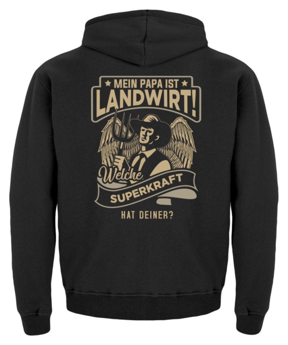 Mein Papa hat Superkraft · Kinder Kapuzenpullover Hoodie-Kinder Hoodie-Agrarstarz