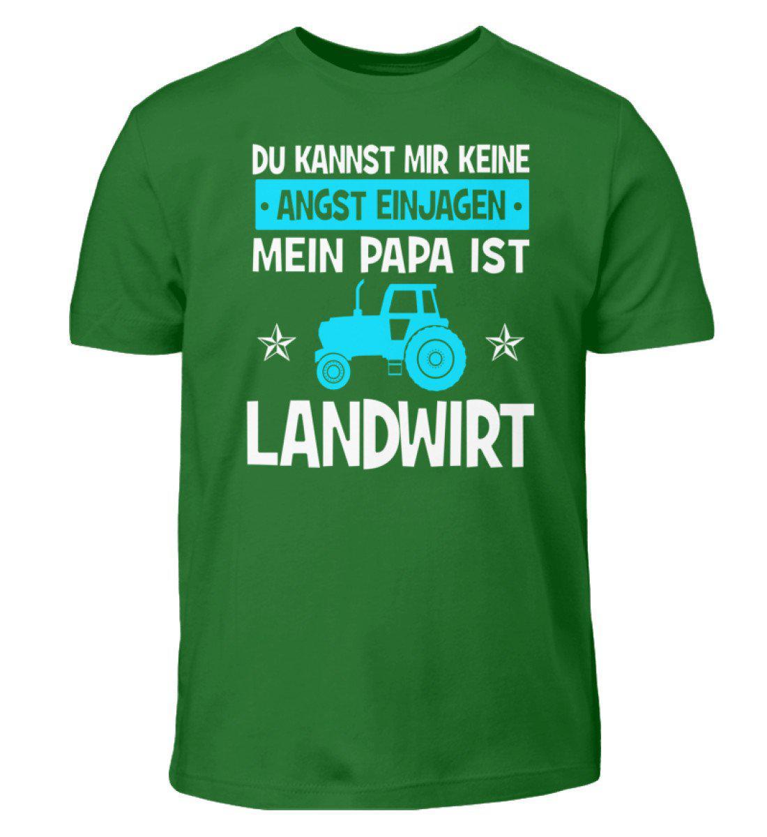 Mein Papa ist Landwirt · Kinder T-Shirt-Kinder T-Shirt-Kelly Green-3/4 (98/104)-Agrarstarz