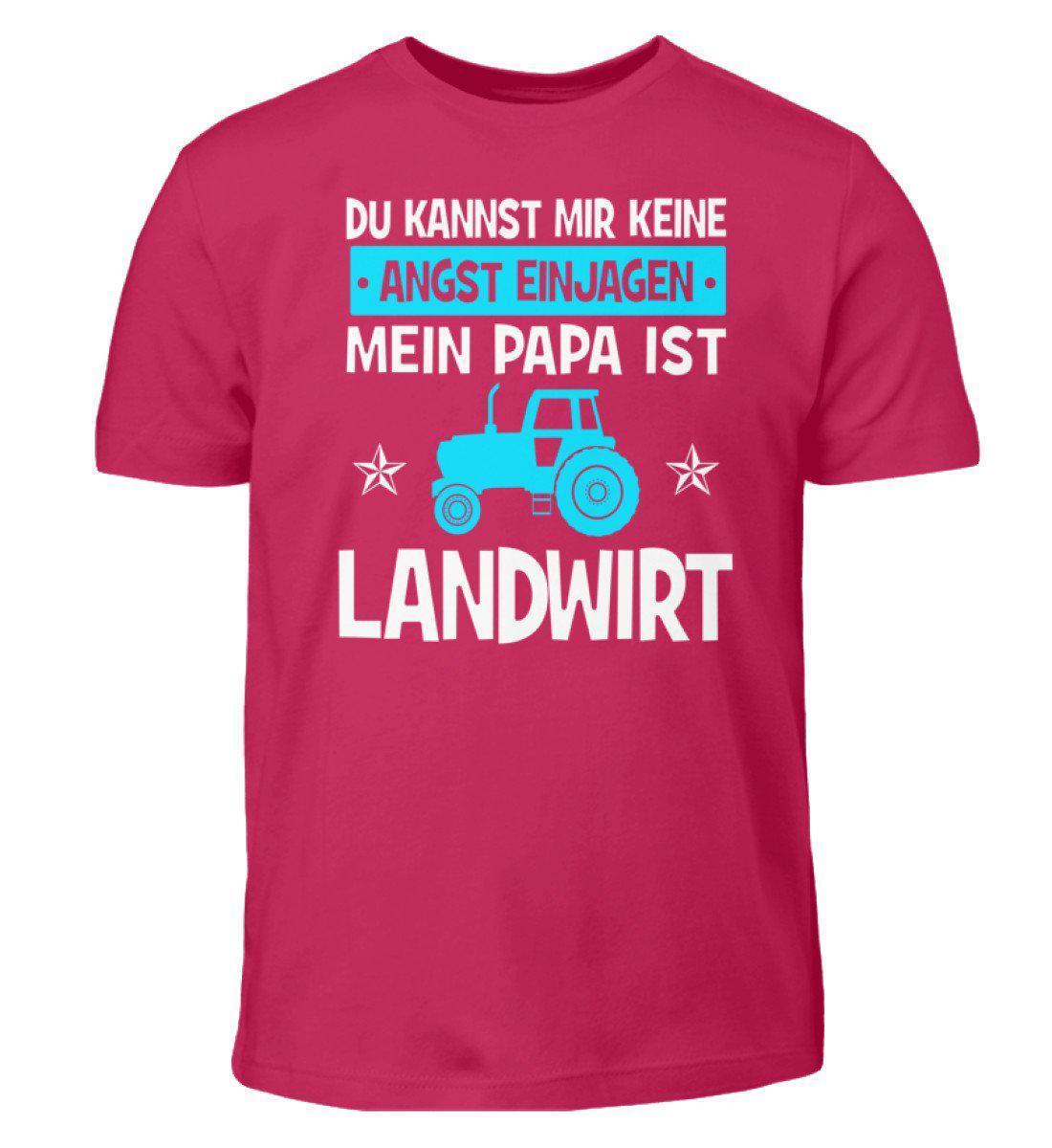 Mein Papa ist Landwirt · Kinder T-Shirt-Kinder T-Shirt-Sorbet-3/4 (98/104)-Agrarstarz