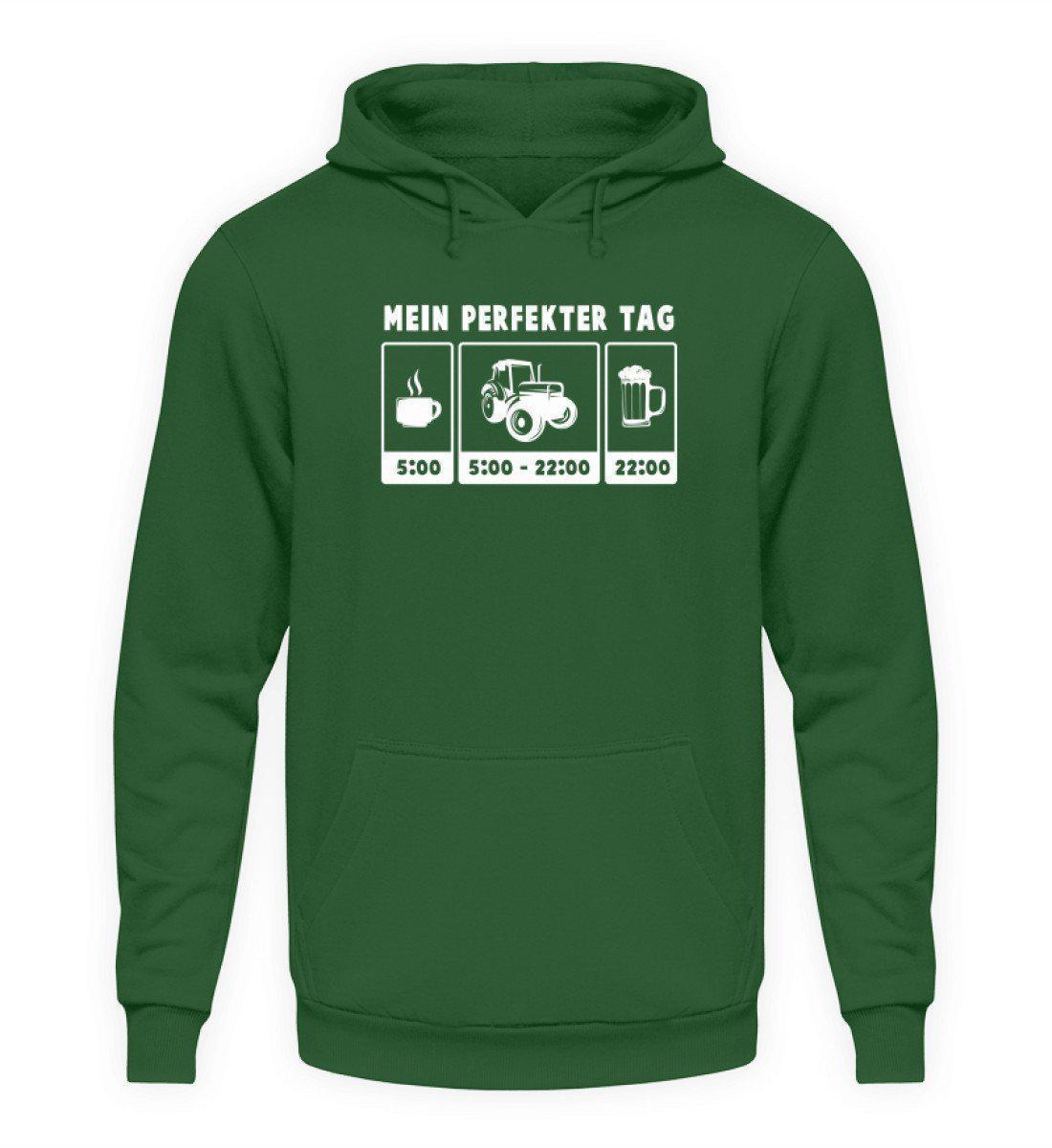 Mein perfekter Tag 3 · Unisex Kapuzenpullover Hoodie-Unisex Hoodie-Bottle Green-L-Agrarstarz