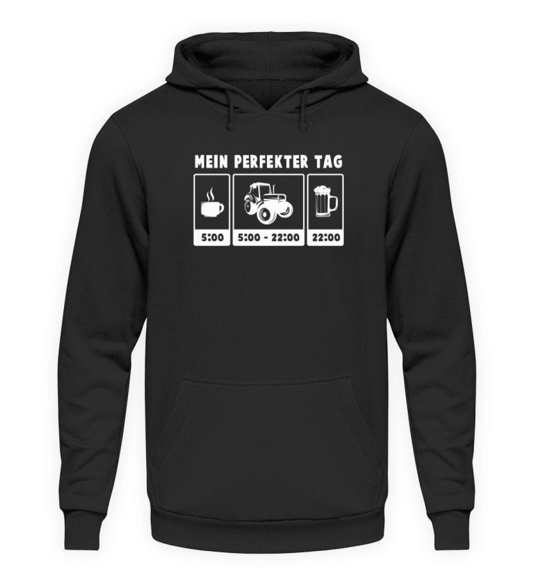 Mein perfekter Tag 3 · Unisex Kapuzenpullover Hoodie-Unisex Hoodie-Jet Black-L-Agrarstarz
