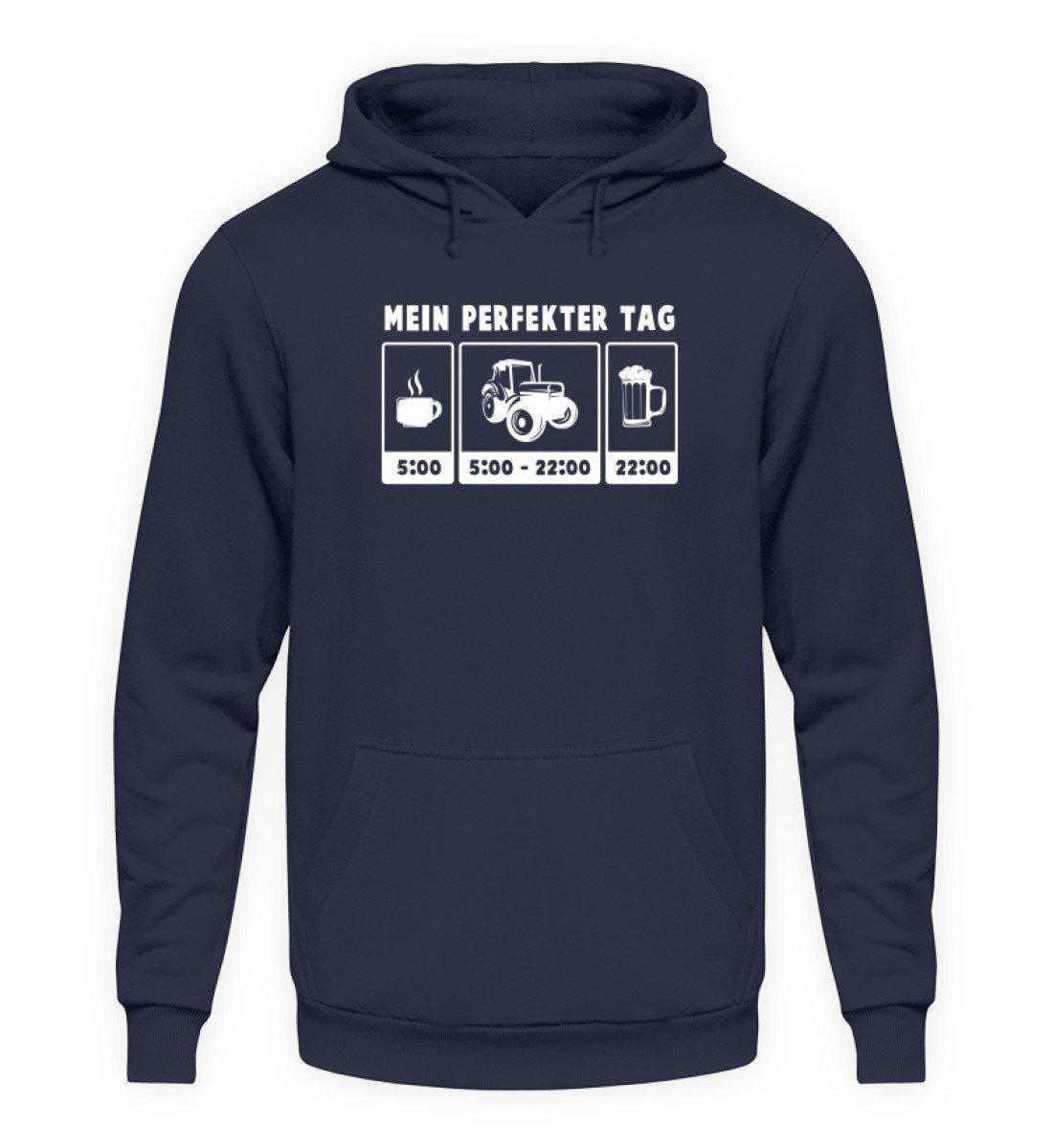 Mein perfekter Tag 3 · Unisex Kapuzenpullover Hoodie-Unisex Hoodie-Oxford Navy-L-Agrarstarz