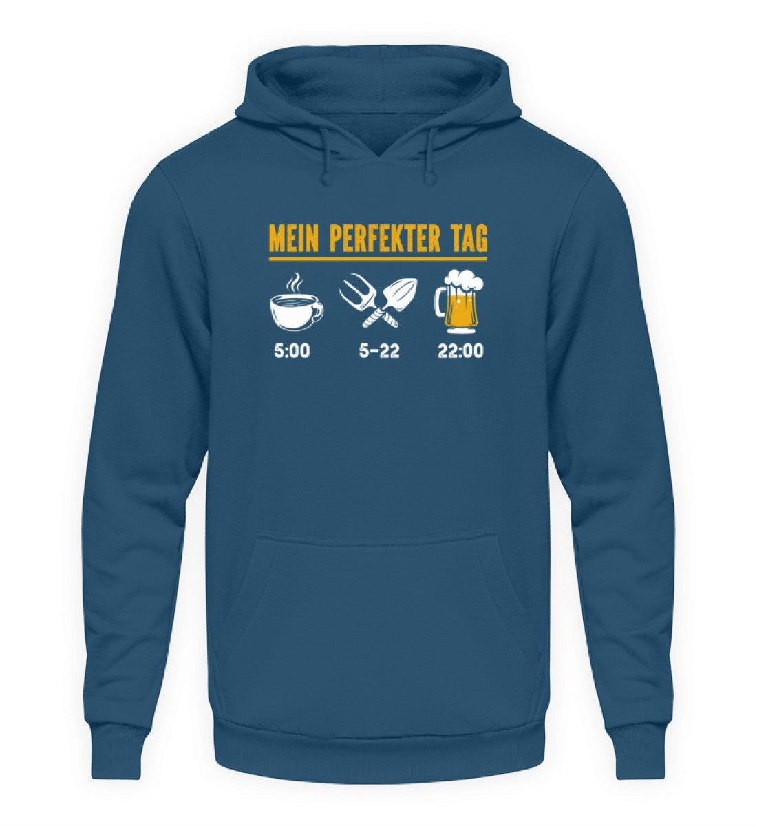 Mein perfekter Tag Garten · Unisex Kapuzenpullover Hoodie-Unisex Hoodie-Airforce Blue-S-Agrarstarz