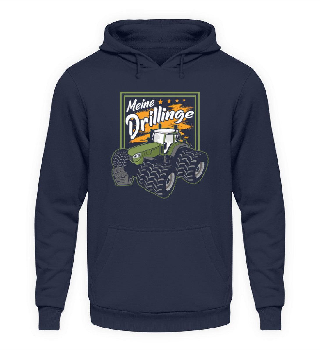 Meine Drillinge · Unisex Kapuzenpullover Hoodie-Unisex Hoodie-Oxford Navy-S-Agrarstarz