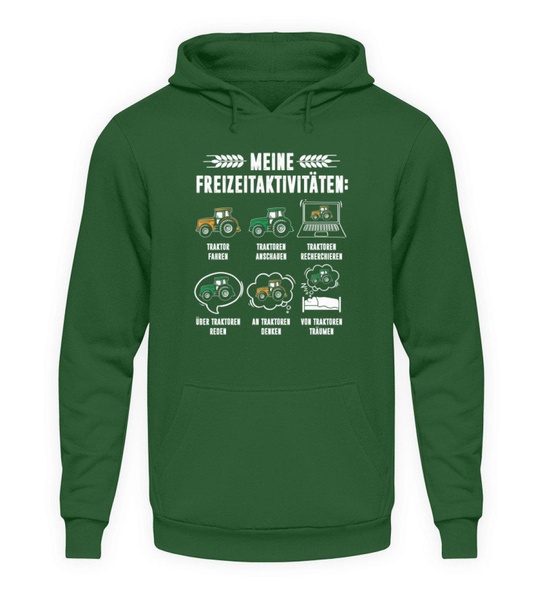 Meine Freizeitaktivitäten · Unisex Kapuzenpullover Hoodie-Unisex Hoodie-Bottle Green-S-Agrarstarz