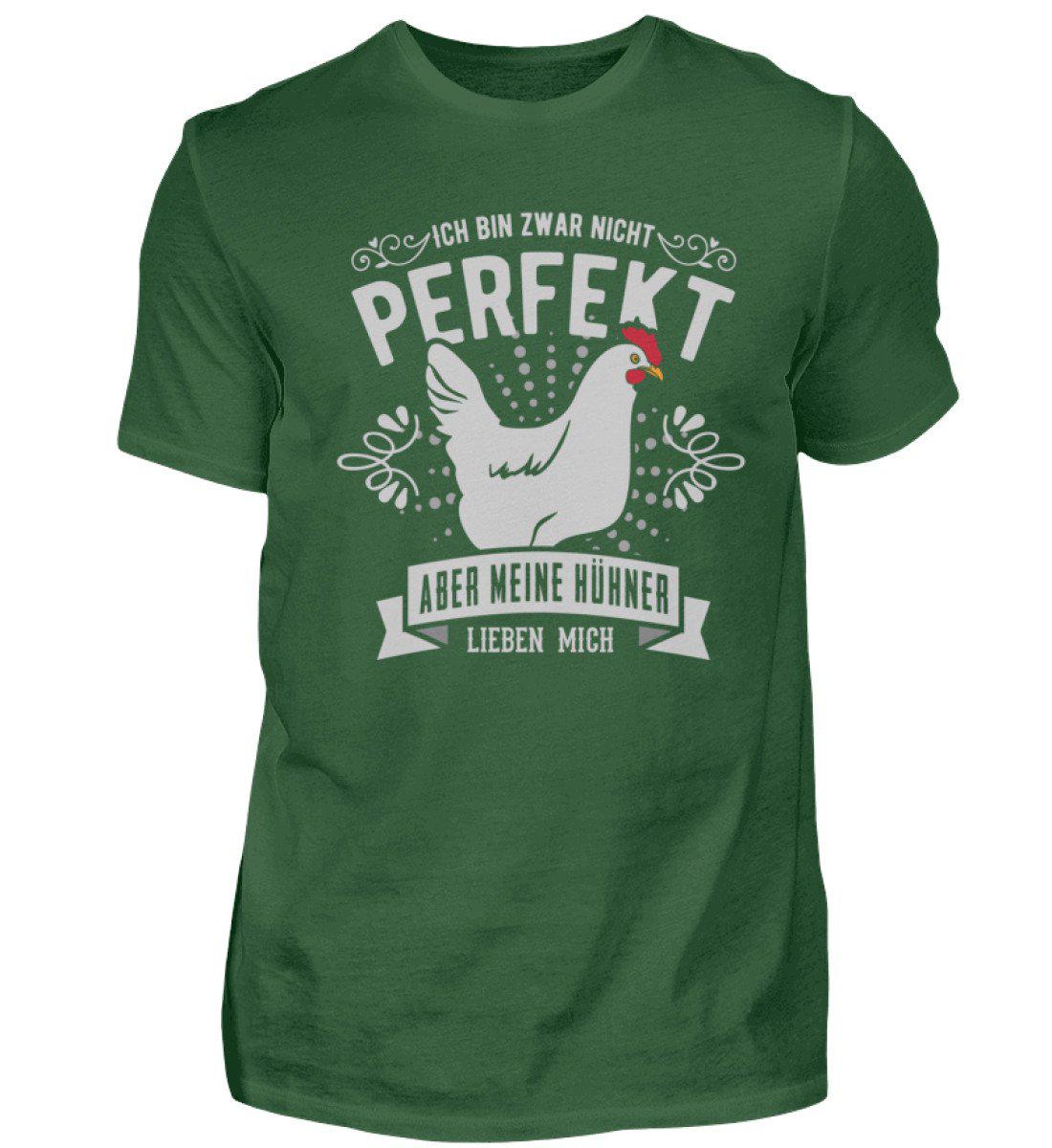Meine Hühner lieben mich · Herren T-Shirt-Herren Basic T-Shirt-Bottle Green-S-Agrarstarz