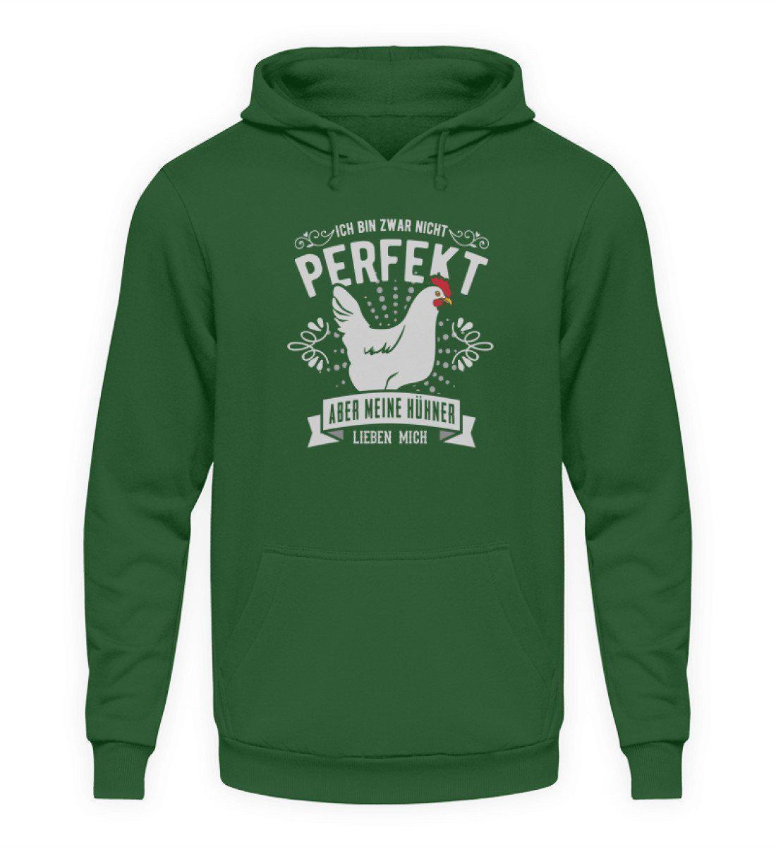 Meine Hühner lieben mich · Unisex Kapuzenpullover Hoodie-Unisex Hoodie-Bottle Green-L-Agrarstarz