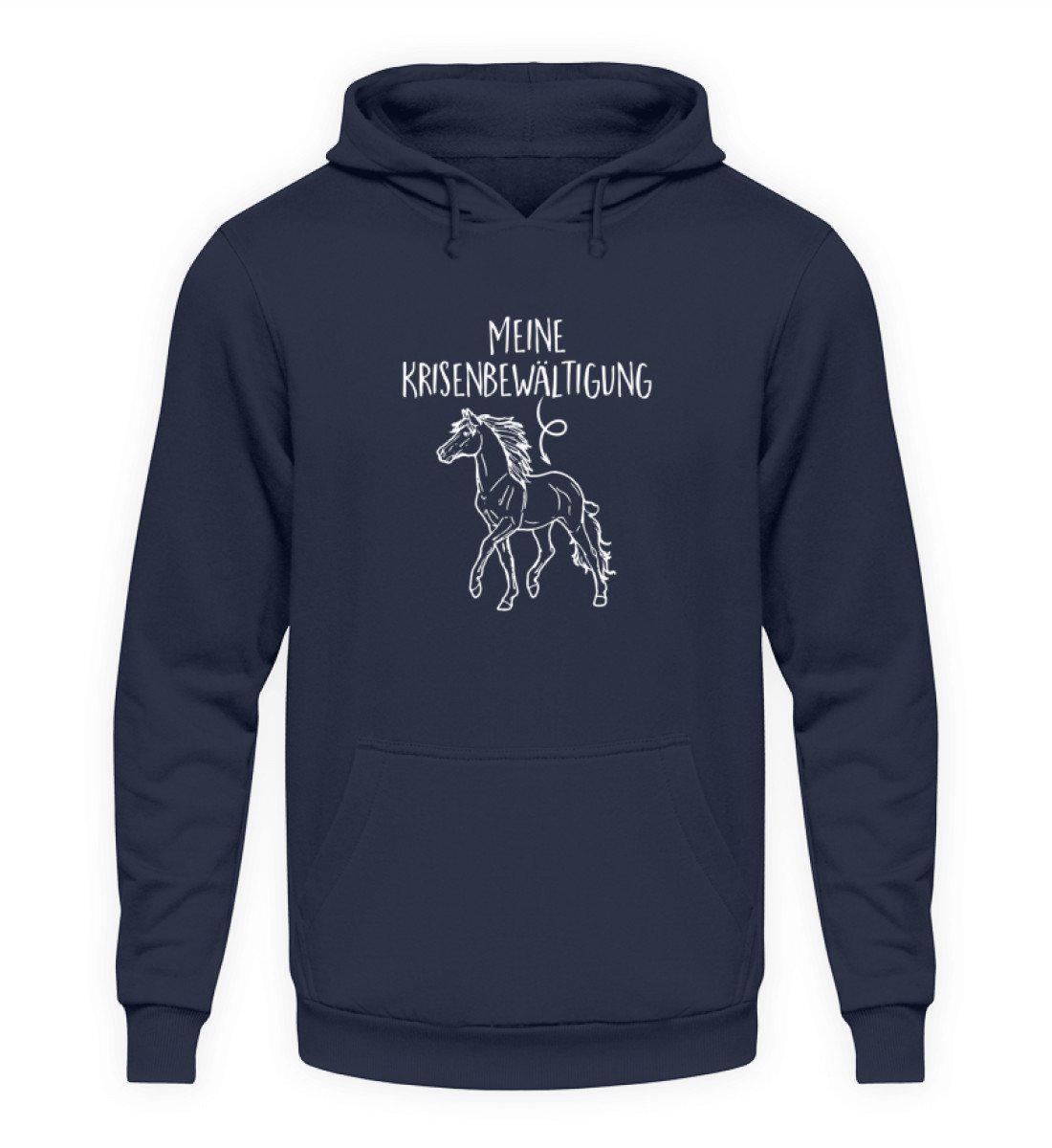 Meine Krisenbewältigung · Unisex Kapuzenpullover Hoodie-Unisex Hoodie-Oxford Navy-S-Agrarstarz