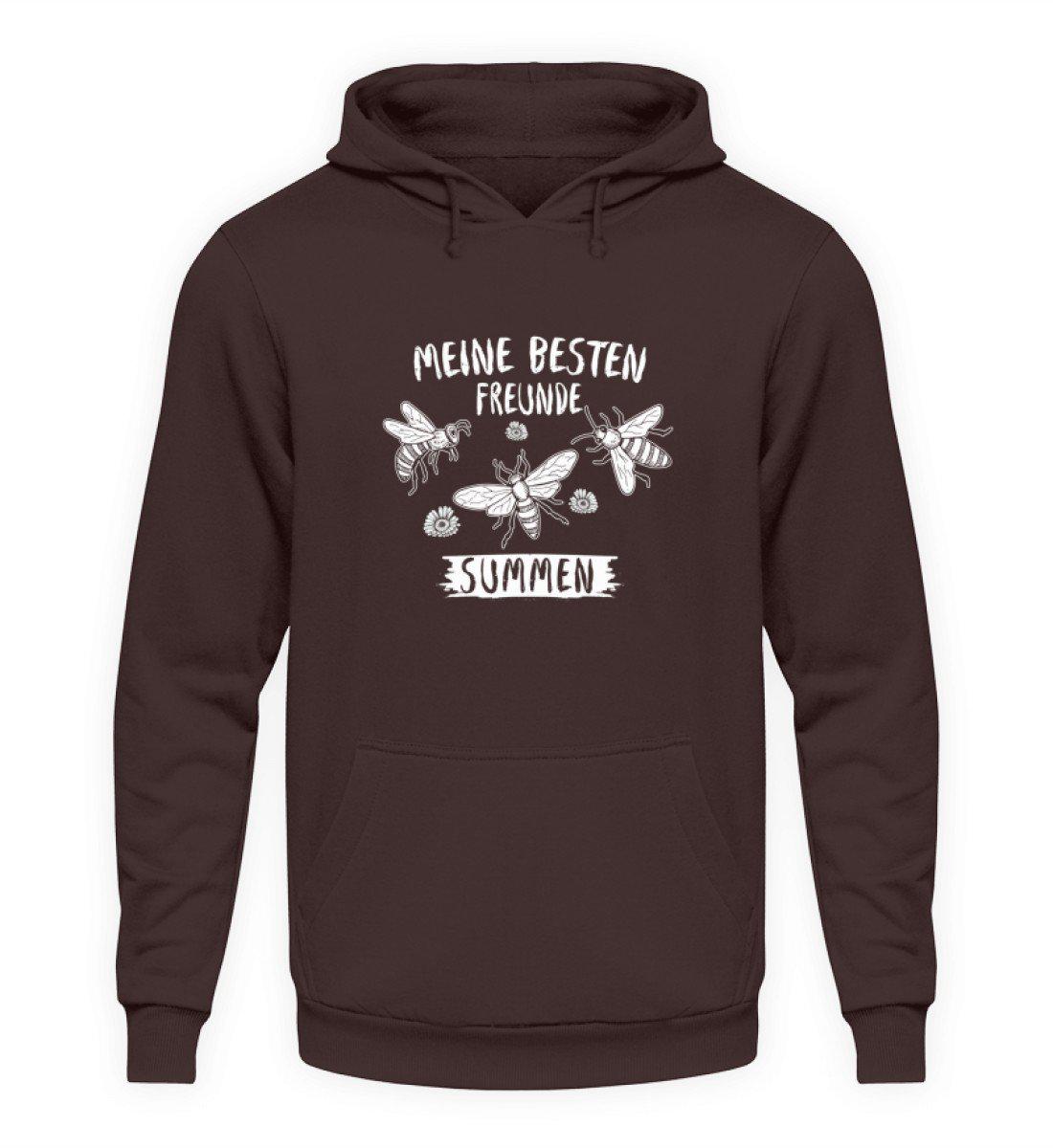 Meine besten Freunde summen · Unisex Kapuzenpullover Hoodie-Unisex Hoodie-Hot Chocolate-S-Agrarstarz