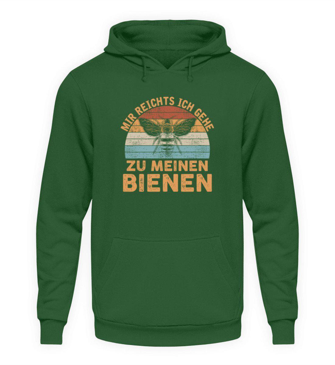 Mir reichts Bienen Retro · Unisex Hoodie-Unisex Hoodie-Bottle Green-S-Agrarstarz