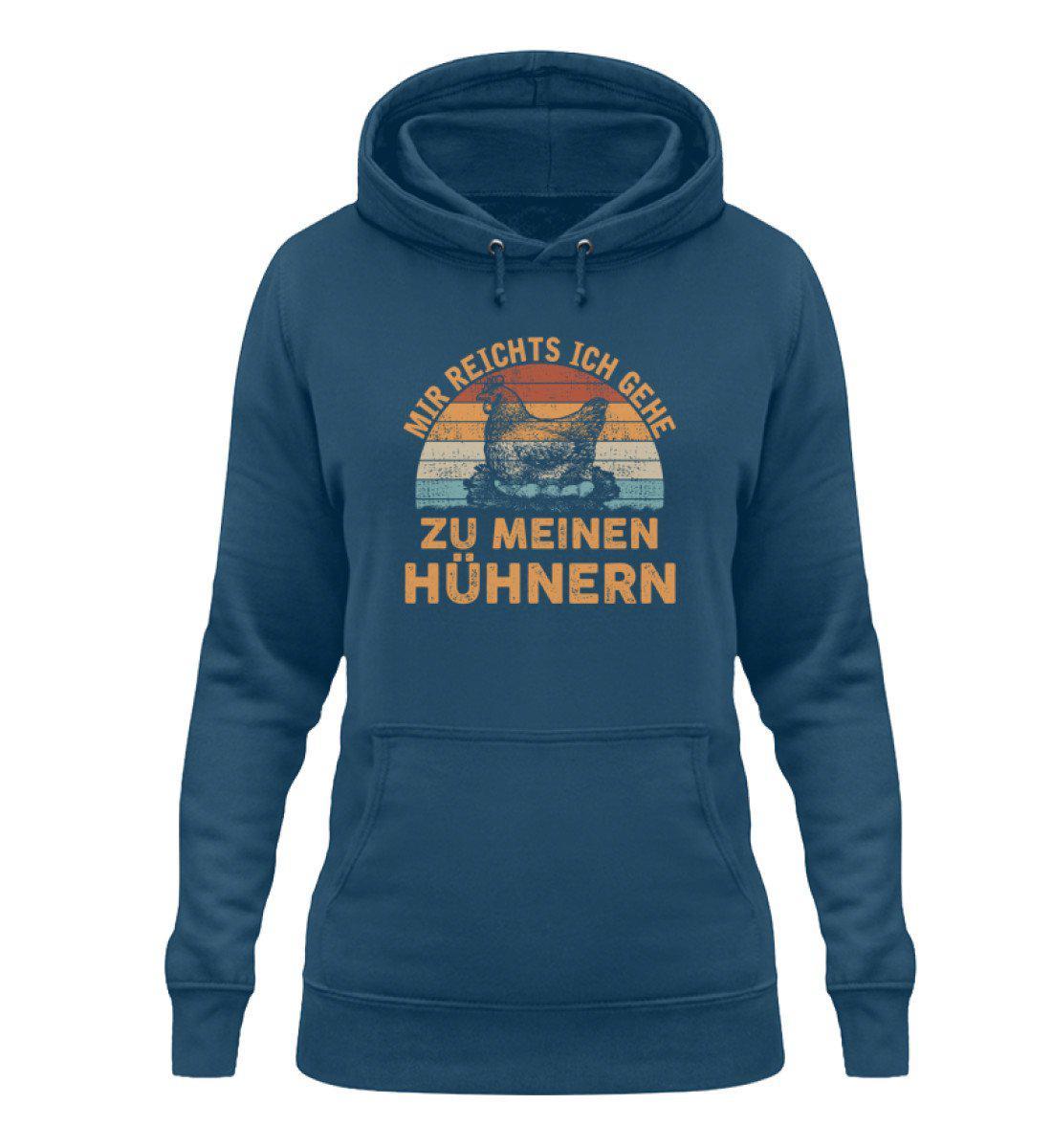 Mir reichts Hühner Retro · Damen Hoodie-Damen Hoodie-Airforce Blue-XS-Agrarstarz