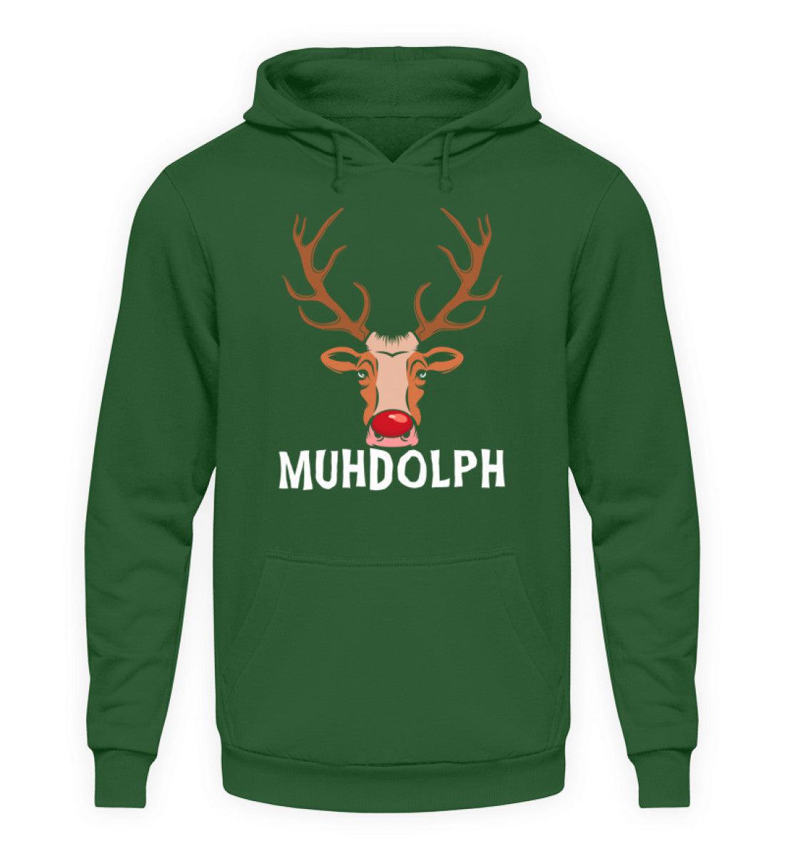 Muhdolph kuh · Unisex Kapuzenpullover Hoodie-Unisex Hoodie-Bottle Green-S-Agrarstarz