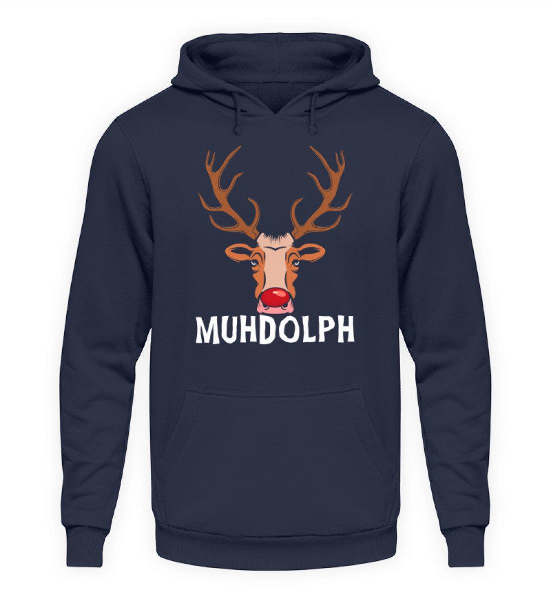 Muhdolph kuh · Unisex Kapuzenpullover Hoodie-Unisex Hoodie-Oxford Navy-S-Agrarstarz