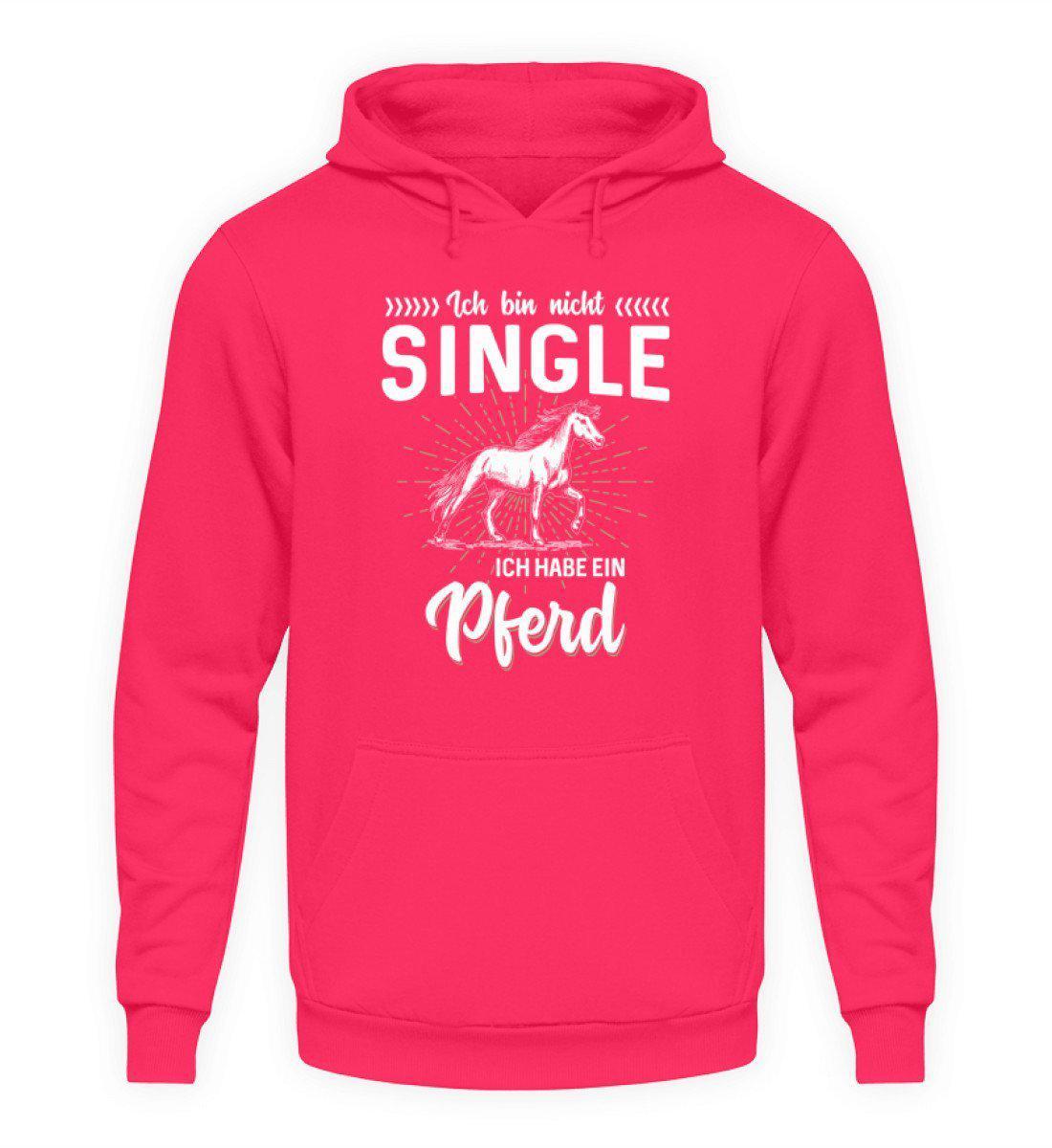 Nicht single Pferd · Unisex Kapuzenpullover Hoodie-Unisex Hoodie-Hot Pink-S-Agrarstarz