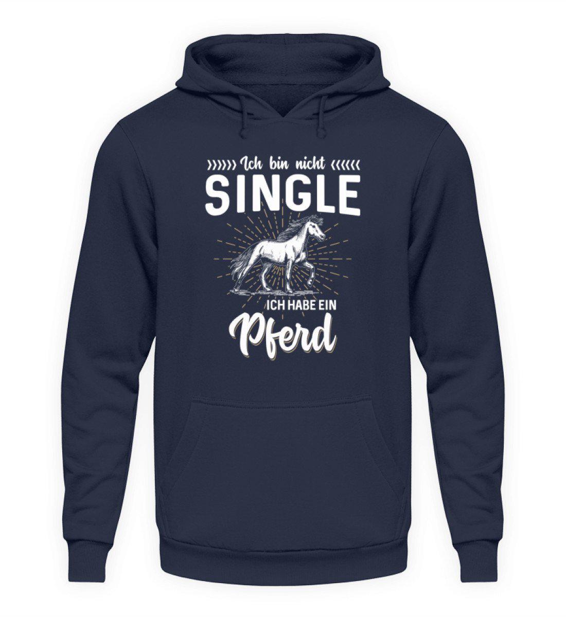 Nicht single Pferd · Unisex Kapuzenpullover Hoodie-Unisex Hoodie-Oxford Navy-S-Agrarstarz