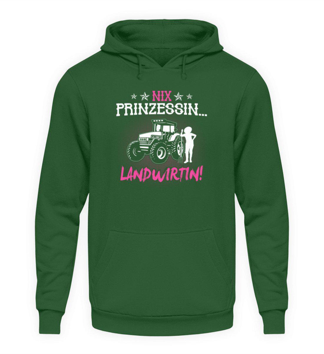 Nix Prinzessin Landwirtin · Unisex Kapuzenpullover Hoodie-Unisex Hoodie-Bottle Green-L-Agrarstarz