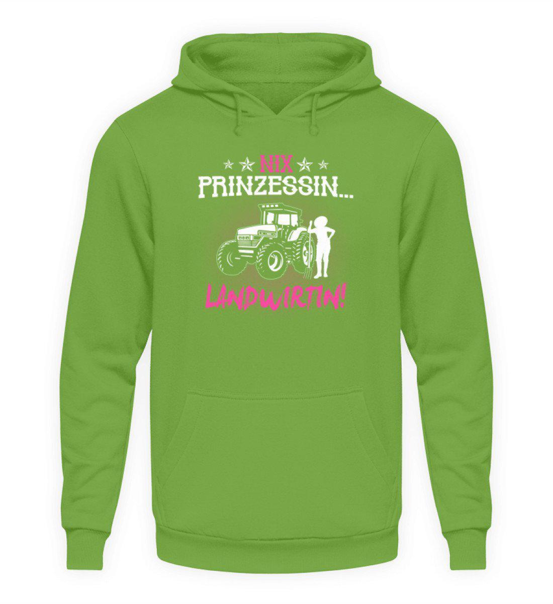 Nix Prinzessin Landwirtin · Unisex Kapuzenpullover Hoodie-Unisex Hoodie-LimeGreen-L-Agrarstarz