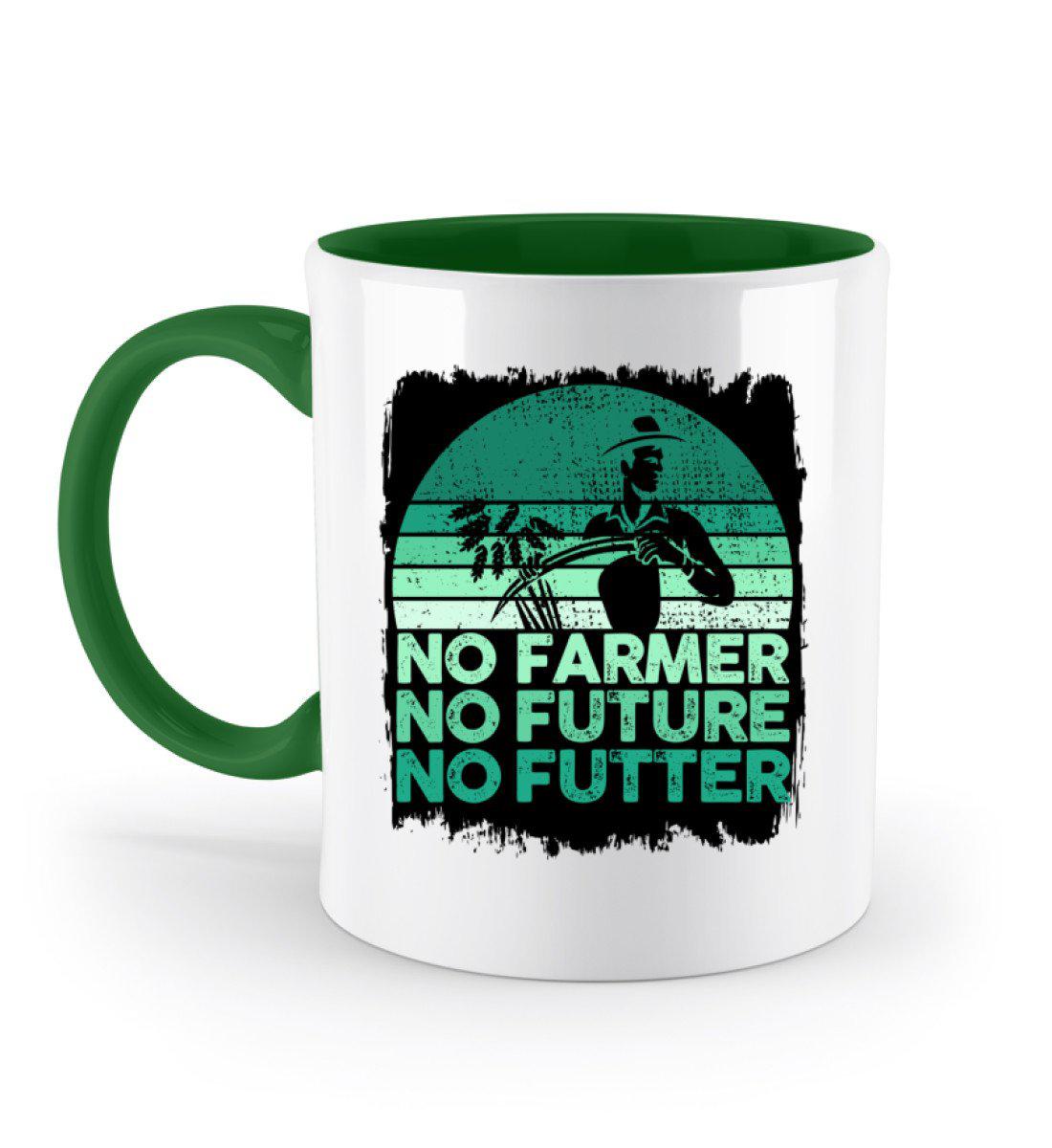 No Farmer no Futter · Keramik Tasse zweifarbig-Keramik Tasse Zweifarbig-Irish Green-330ml-Agrarstarz